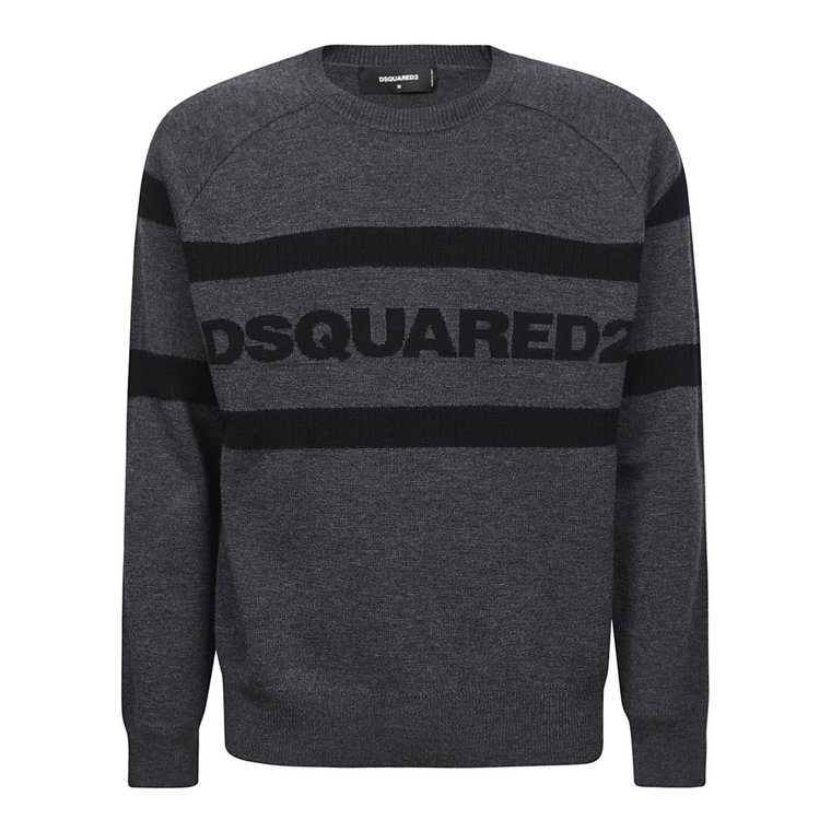 Sweter z Okrągłym Dekoltem Dsquared2