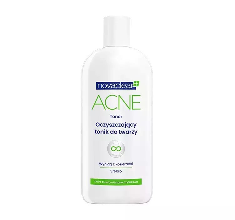 NOVACLEAR ACNE OCZYSZCZAJĄCY TONIK DO MYCIA TWARZY 150ML