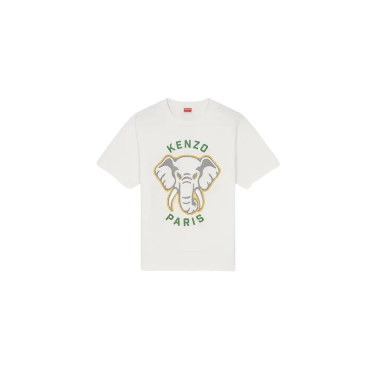 Oversized T-shirt z logo zwierzęcia Kenzo