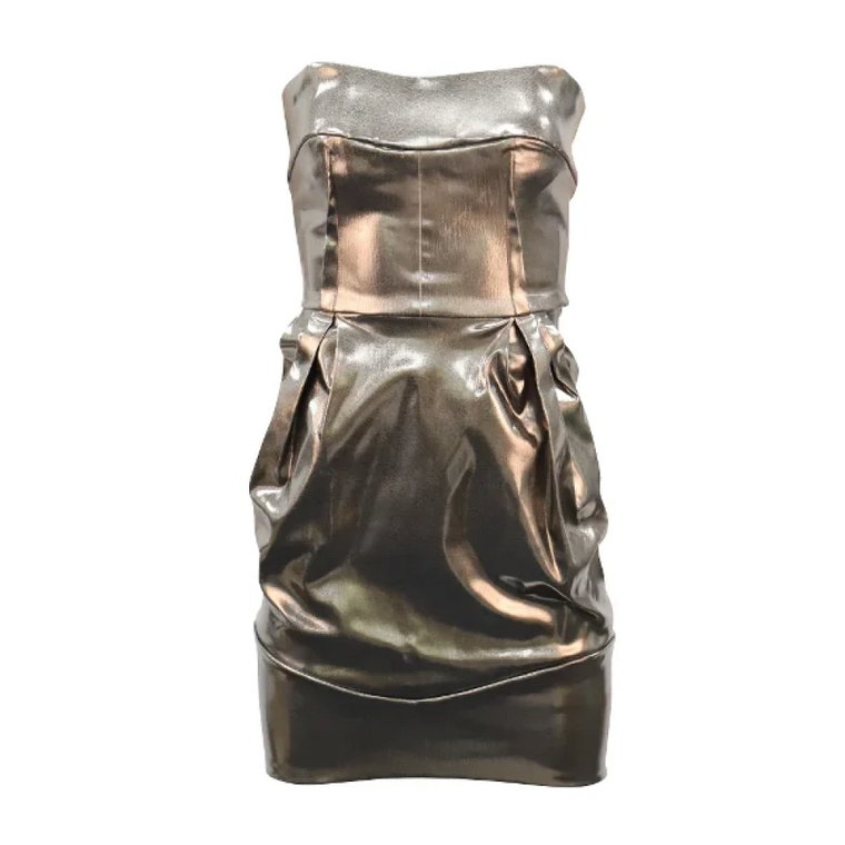 Pre-owned Leather dresses Dolce & Gabbana Pre-owned
