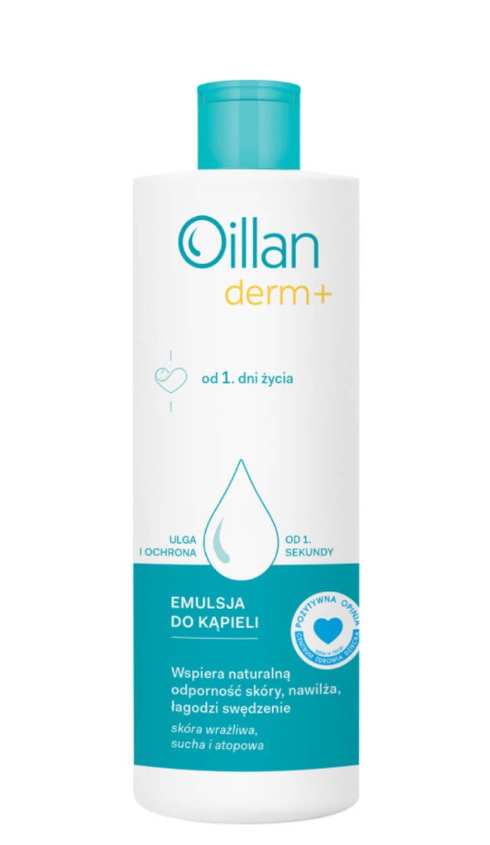 Oillan Derm+ Emulsja Natłuszczająca do kąpieli