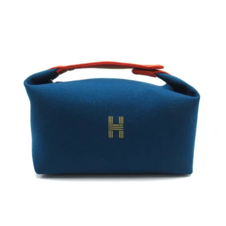 Pre-owned Canvas handbags Hermès Vintage