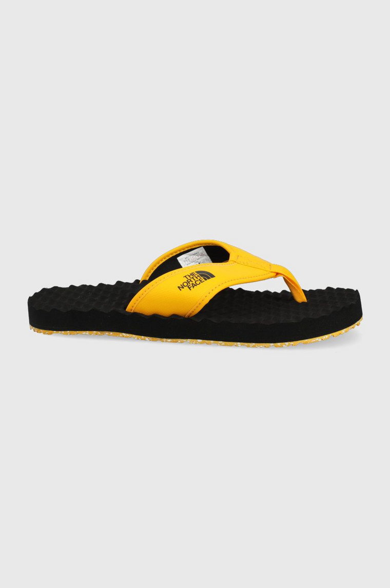 The North Face japonki BASE CAMP FLIP-FLOP II męskie kolor pomarańczowy NF0A47AAZU31