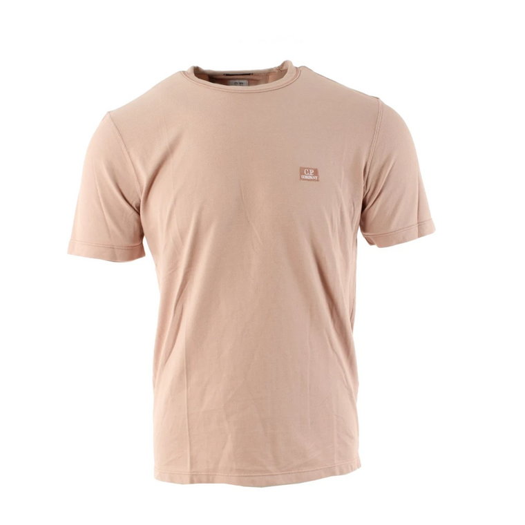 Męska różowa koszulka 100% bawełna C.p. Company