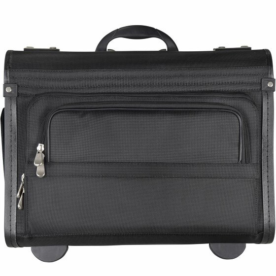 Dermata Pilot Case Trolley 46 cm przegroda na laptopa schwarz