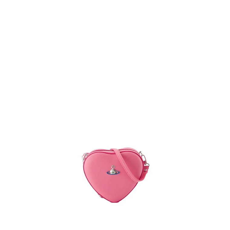 Różowa Heart Crossbody Vivienne Westwood