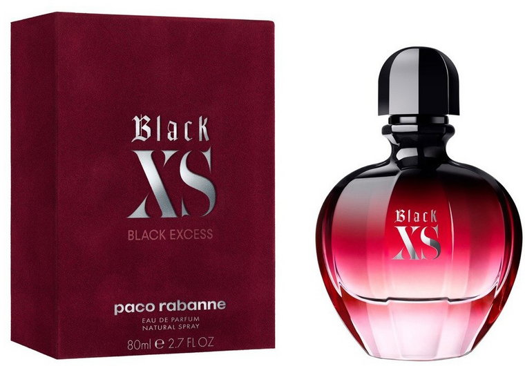 Woda perfumowana damska Paco Rabanne Black Xs For Her 80 ml (3349668555062). Perfumy damskie