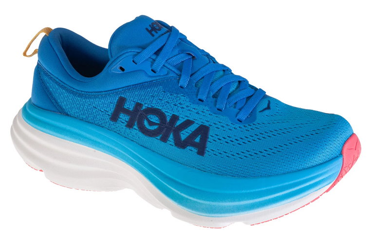 Hoka W Bondi 8 1127952-VSW, Damskie, Niebieskie, buty do biegania, tkanina, rozmiar: 37 1/3