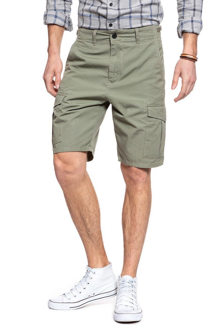 SPODENKI LEE FATIGUE SHORT LICHEN GREEN L73BCJ82