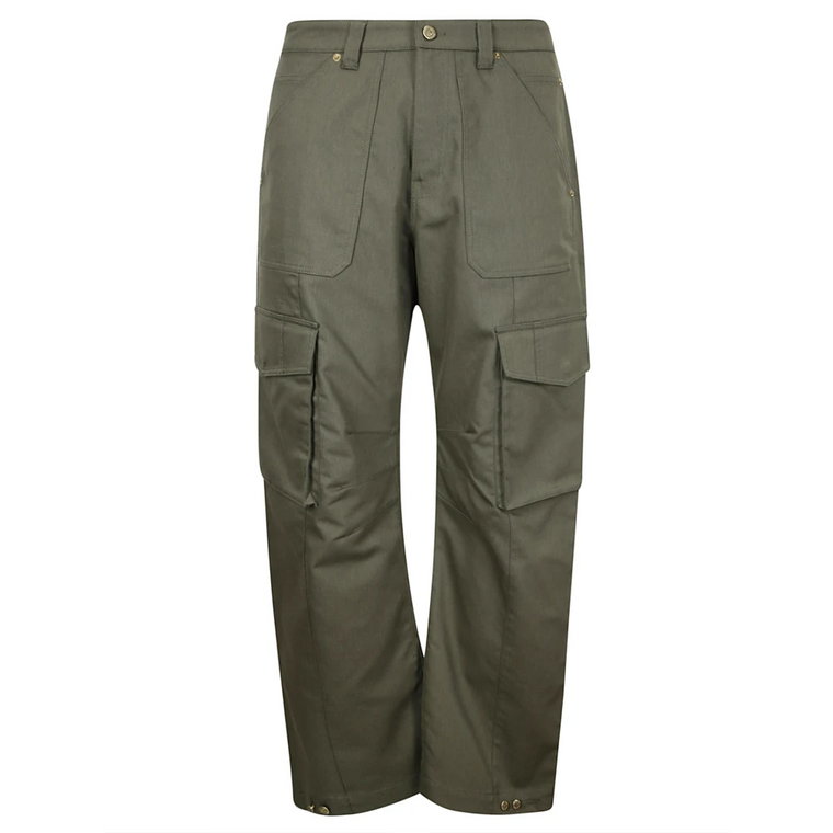 Cargo Pant Mixed Cotton Fabric Golden Goose