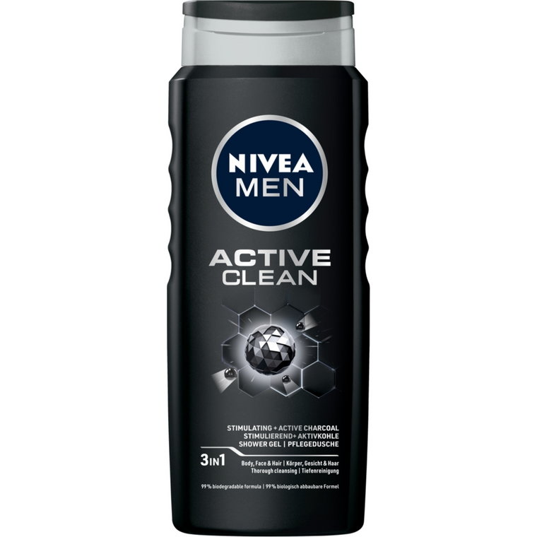 Nivea Żel pod prysznic Active Clean