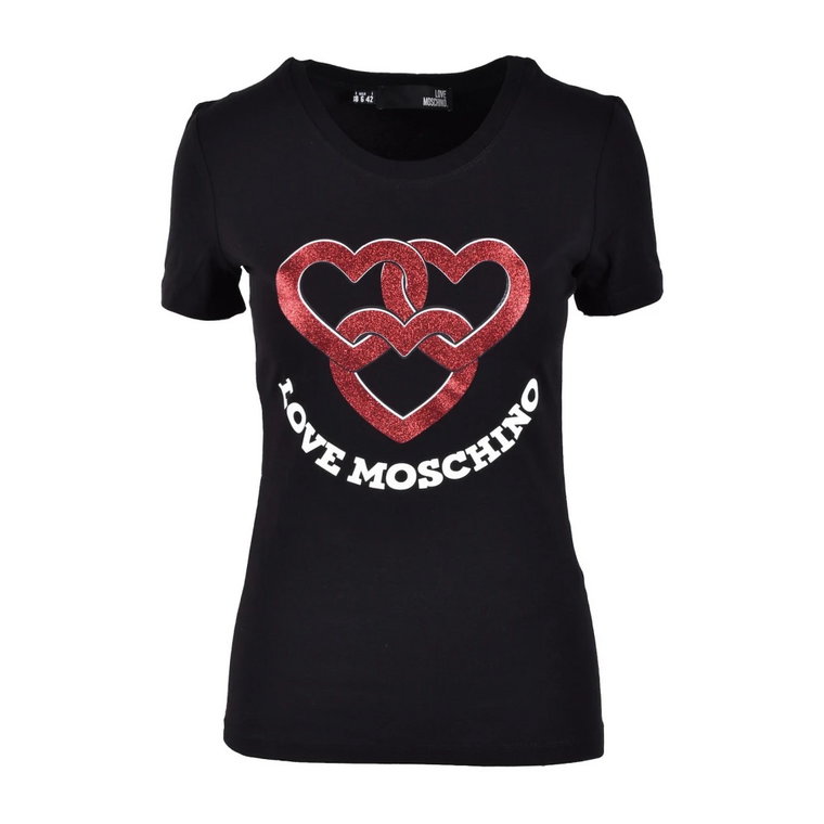 Biała koszulka z kolekcji Love Moschino Love Moschino