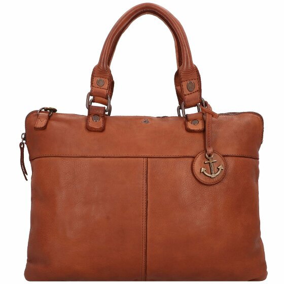 Harbour 2nd Cool Casual Conny Teczka Skórzany 38 cm Komora na laptopa charming cognac