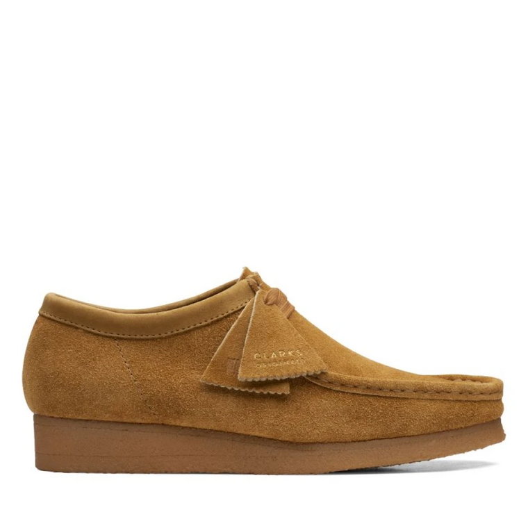 Oak Hairy Wallabee M Clarks