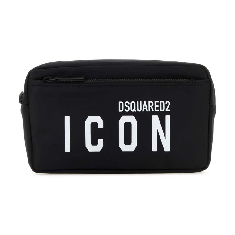 Czarna kosmetyczka Be Icon Dsquared2