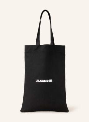 Jil Sander Torba Shopper Large schwarz