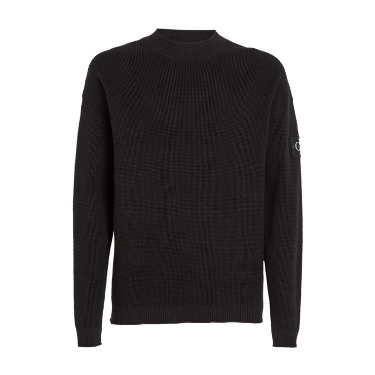 Czarne Swetry dla Mężczyzn Calvin Klein Jeans