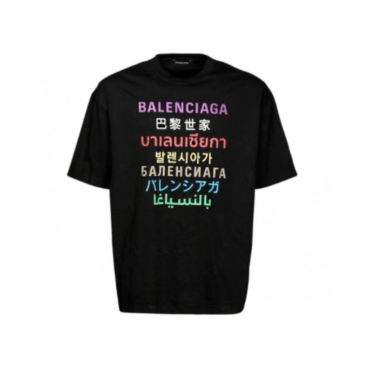 Oversized Logo T-Shirt - Rozmiar XS Balenciaga