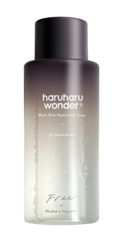 Haruharu Wonder black rice hyaluronic toner free of alcohol fragrance  300 ml