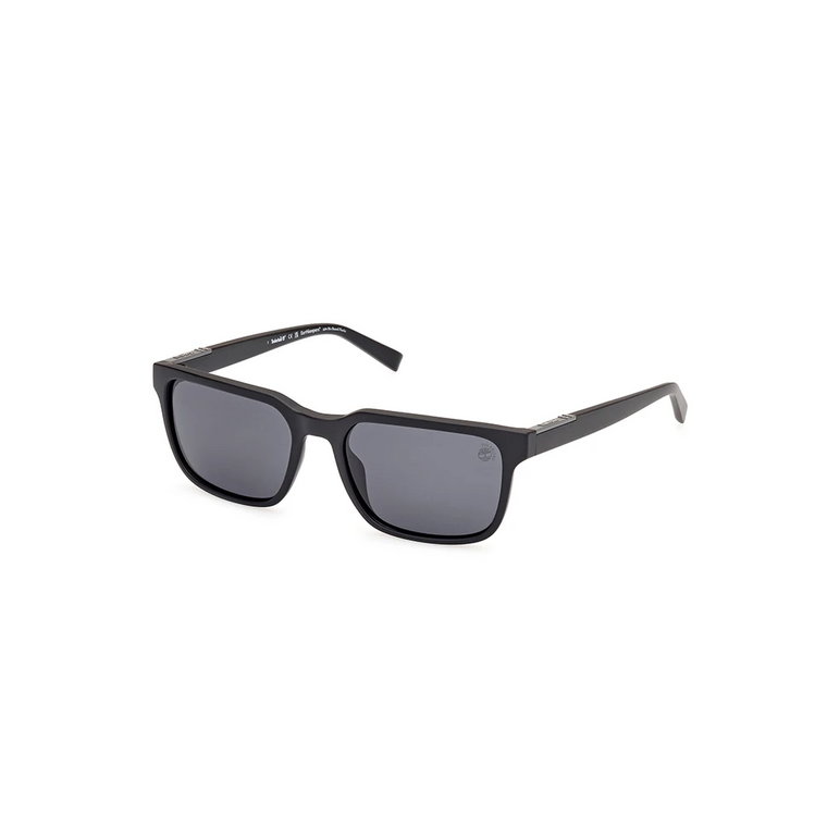 Polaroidowe matowe czarne okulary przeciwsłoneczne Timberland