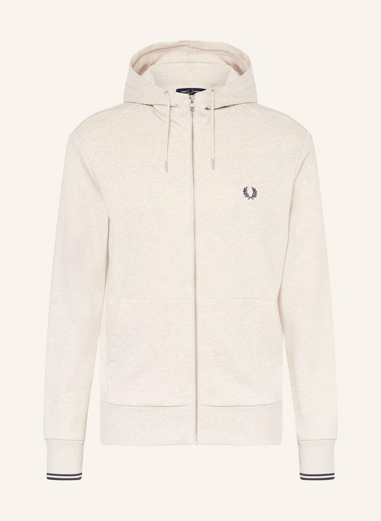 Fred Perry Bluza Rozpinana weiss