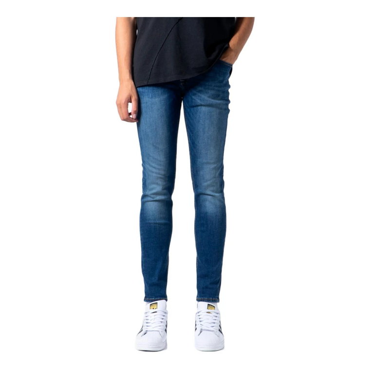 Męskie Jeansy Niebieskie Jack & Jones