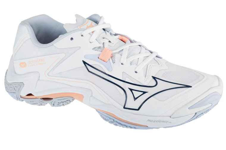 Mizuno Wave Lightning Z8 V1GC240035, Damskie, Białe, buty do siatkówki, syntetyk, rozmiar: 36,5