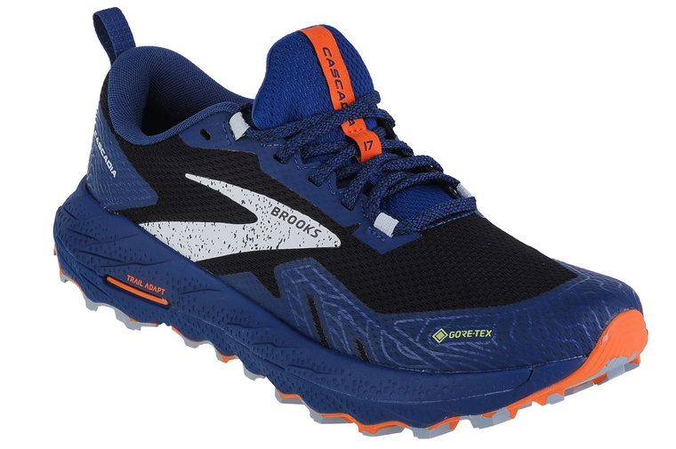 Brooks Cascadia 17 GTX 1104021D062, Męskie, Granatowe, buty do biegania, tkanina, rozmiar: 40,5