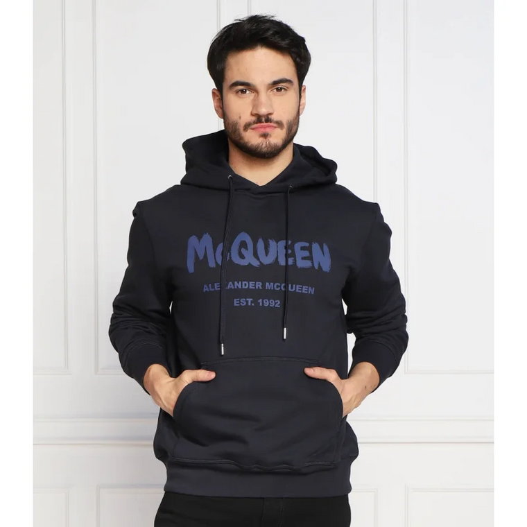 Alexander McQueen Bluza GRAFFITI PRT | Oversize fit