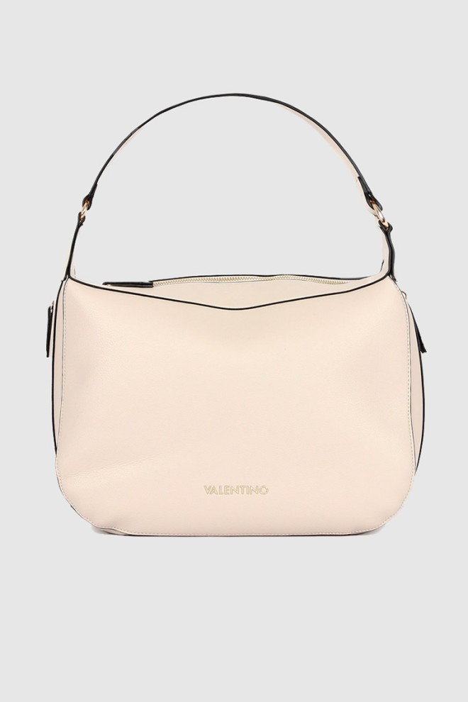 VALENTINO Torebka arepa hobo w kolorze ecru