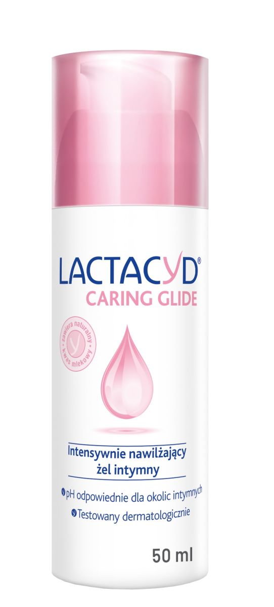 Lactacyd Caring Glide Intensywnie Nawilżający Żel Intymny 50 ml