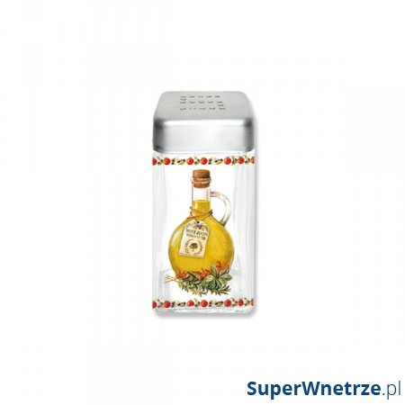 Pojemnik szklany z pokrywą na sól Nuova R2S Glass Collection kod: SAL110 KIT