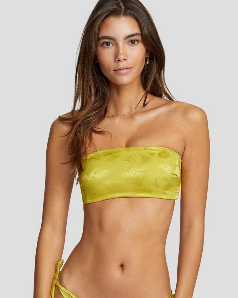 Góra od stroju RVCA Bora Bora Bandeau Bikini Top-S