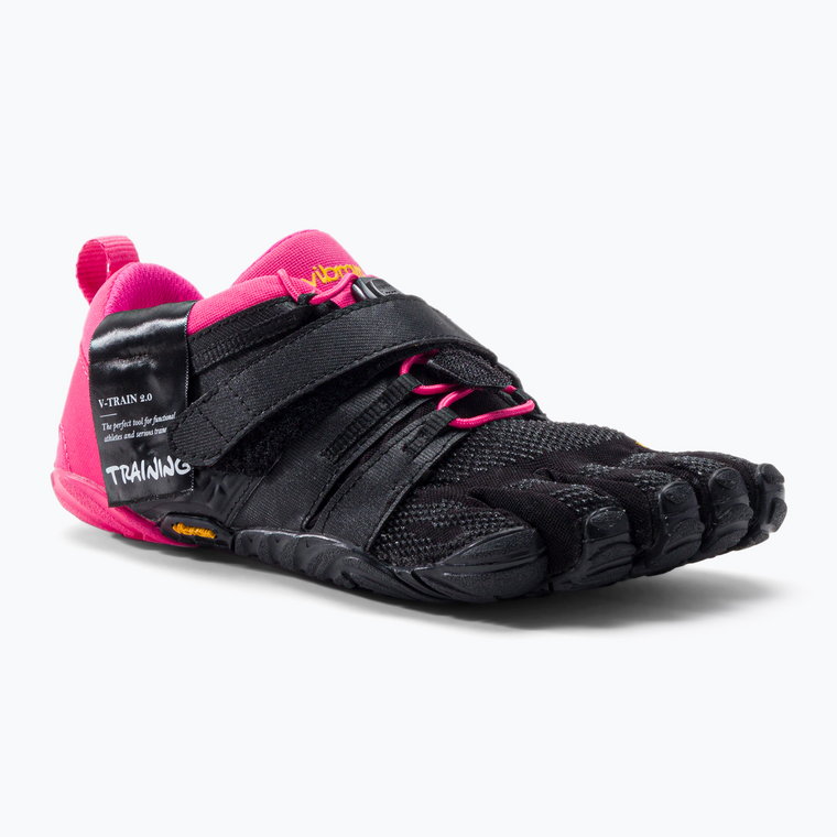 Buty barefoot damskie Vibram FiveFingers V-Train 2.0 black/pink