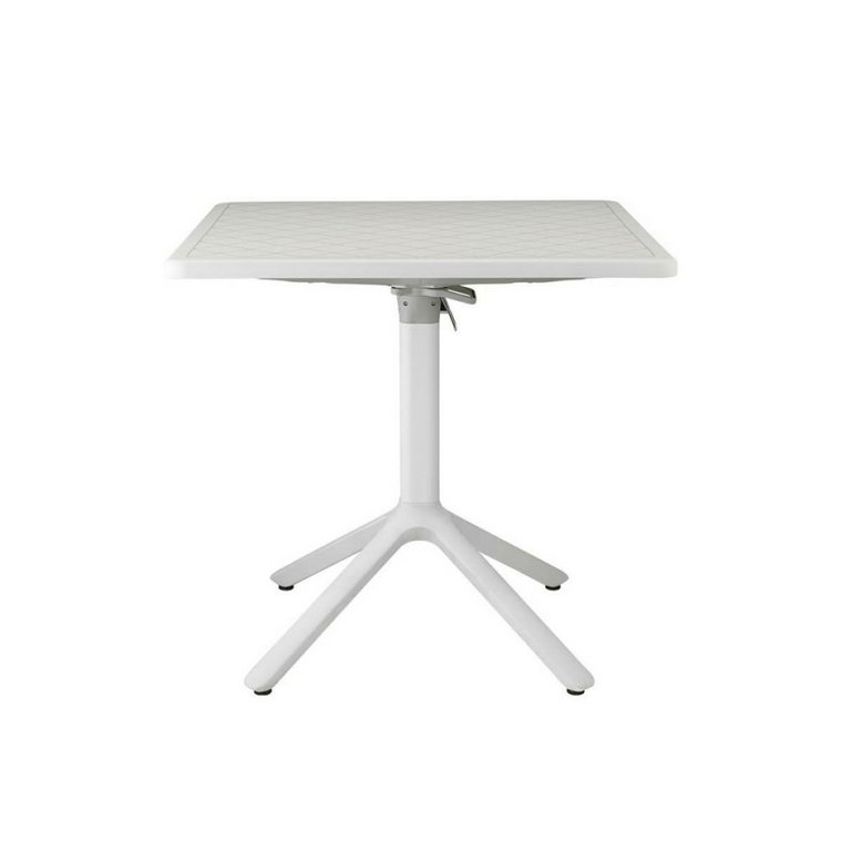 Stół składany Eco z wzorem biały 70 cm