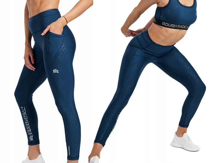 Damskie Legginsy Sportowe Getry Fitness Joga