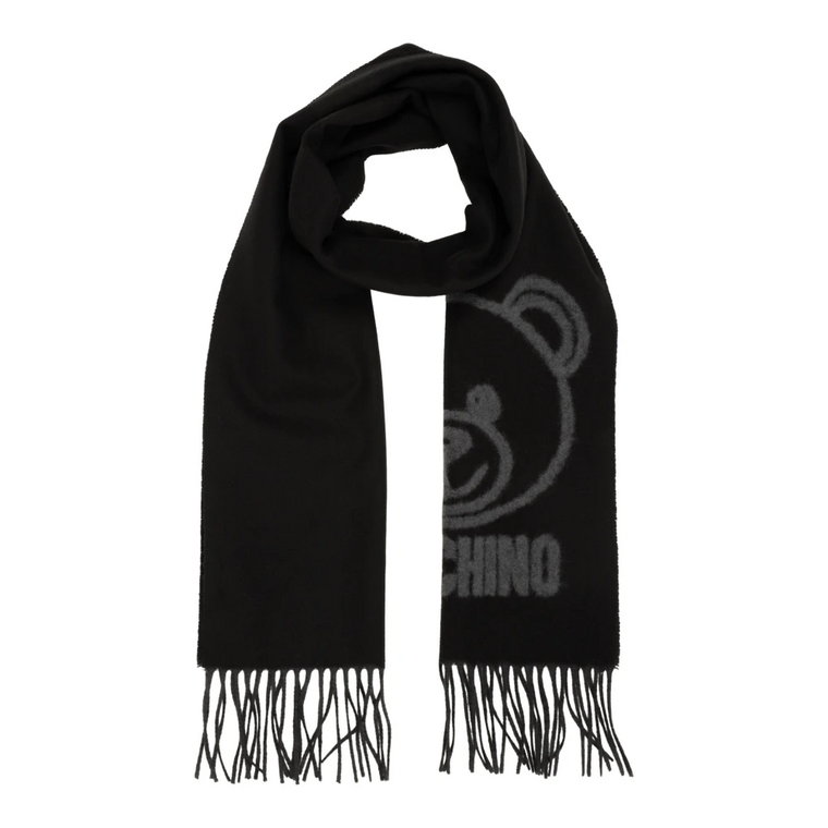 Teddy Bear Wool scarf Moschino