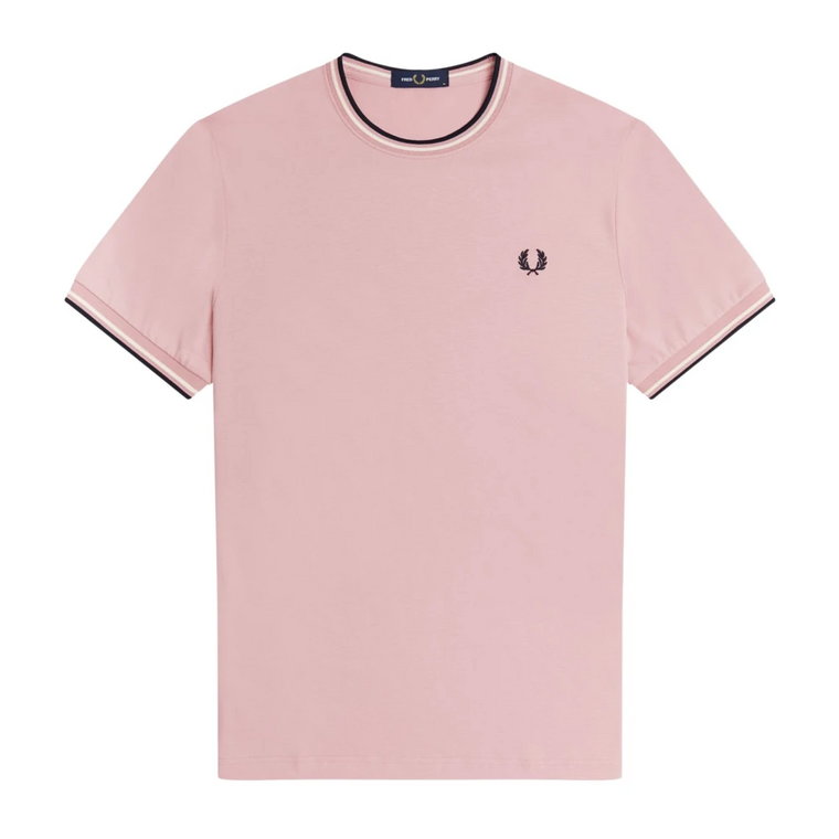 Oversized T-Shirt z Okrągłym Dekoltem Fred Perry