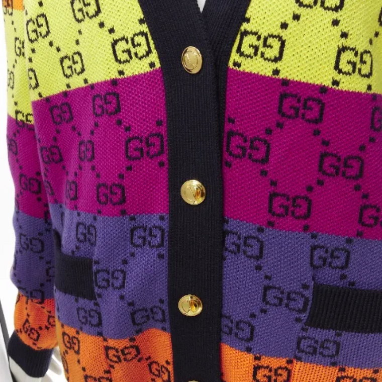 Pre-owned Wool tops Gucci Vintage
