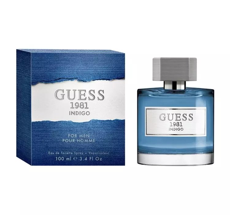 GUESS 1981 INDIGO FOR MEN WODA TOALETOWA SPRAY 100ML