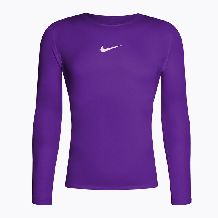 Longsleeve termoaktywny męski Nike Dri-FIT Park First Layer court purple/white