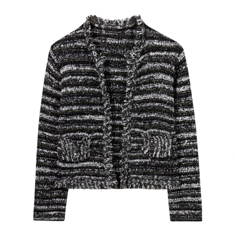 Ekstrawagancki Sweter Tweed Luisa Cerano