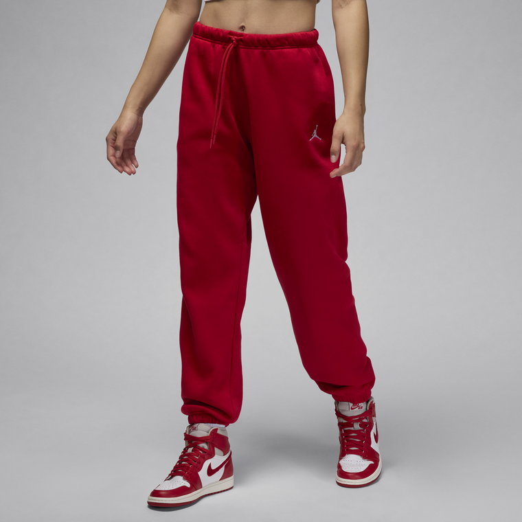 Spodnie damskie Jordan Brooklyn Fleece - Czerwony