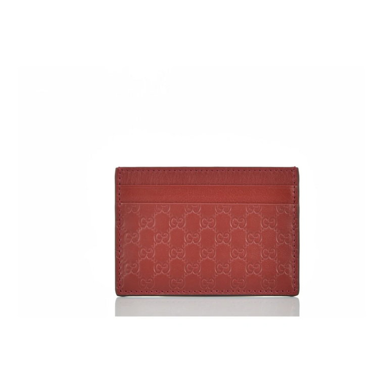 Stylowy zestaw portfela i trzymacza kart Gucci