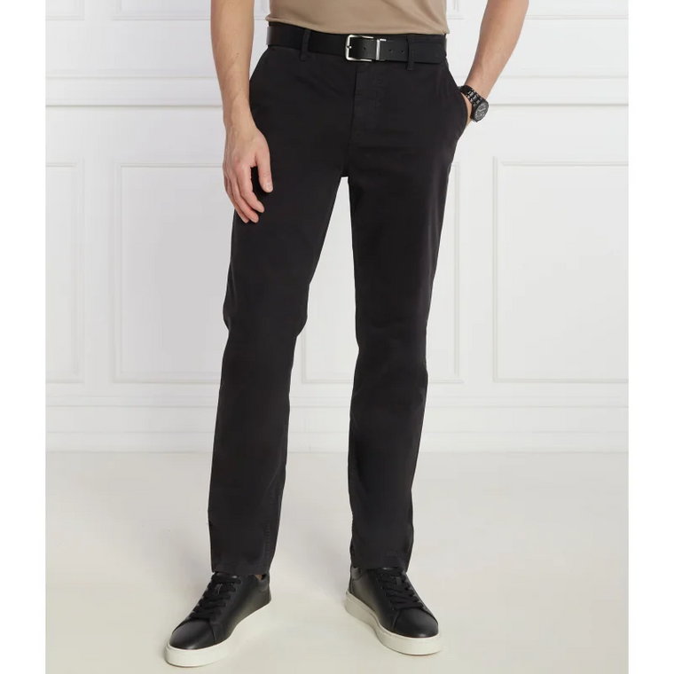 BOSS ORANGE Spodnie chino | Tapered fit