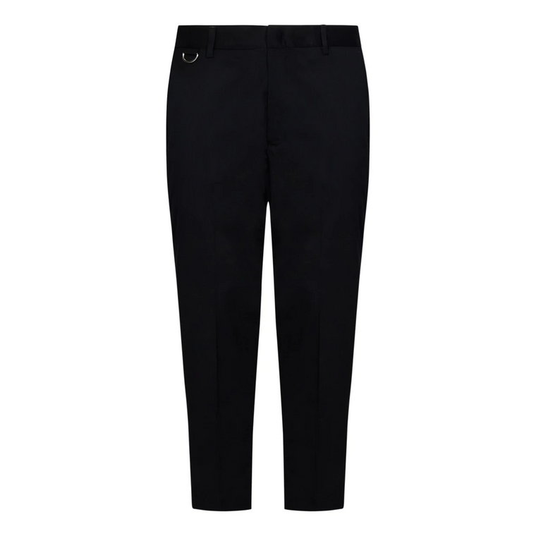 Czarne Spodnie - Stylowy Model Low Brand