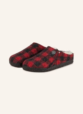 Birkenstock Kapcie Zermatt rot