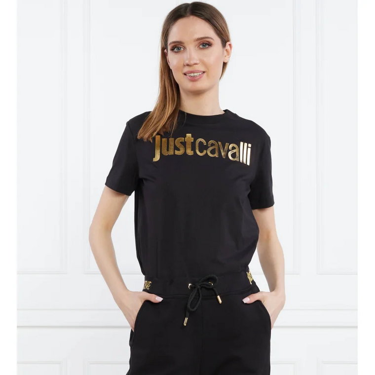 Just Cavalli T-shirt | R LOGO GOLD | Relaxed fit