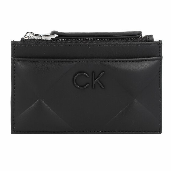 Calvin Klein Quilt Etui na karty kredytowe 13 cm black