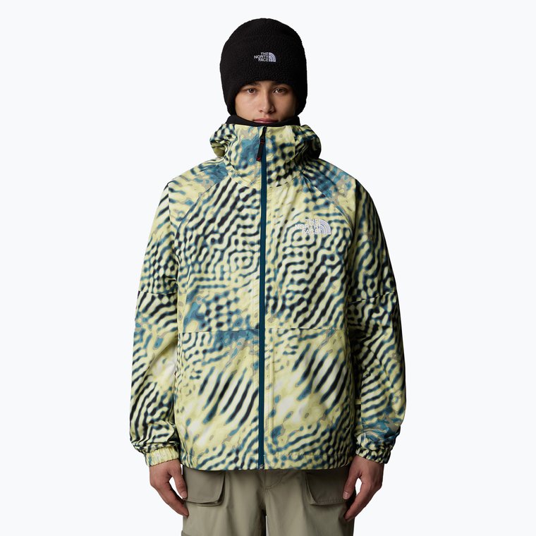 Kurtka narciarska męska The North Face Build Up Jacket nettle the lift print